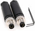M8 4 Pin Male A Code Plug Industrial Circular Sensor Connector, 8mm Waterproof IP67 - 2PCS