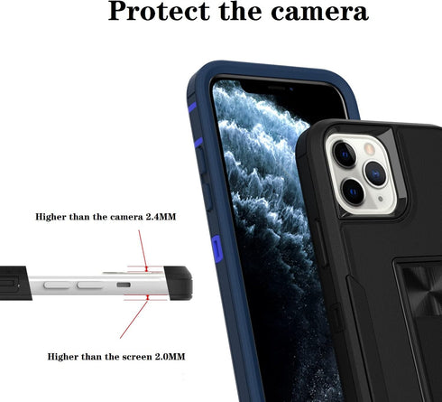 Designed for Samsung Galaxy S23 Plus Case, Double Layer Protection, Magnetic Compatible with MagSafe, Purple Rose
