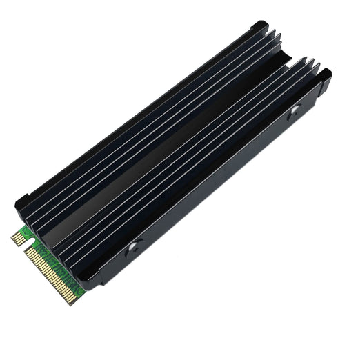 M.2 NVMe Heatsink 2280 SSD Heat Sink with Thermal Silicone Pads for PC / PS5 M.2 PCIE NVMe or SATA SSD (2PCS)