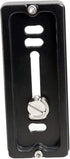 Fotasy 100mm Arca Swiss Plate, 100 mm QR Quick Release, Long Plate for Tripod Quick Release Fits Arca-Swiss Standard