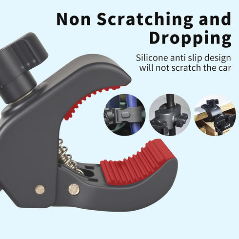 HYS (0.79-1.97inchs) Radio Scanner with Belt Clip Holder Clamp Mount for Mototrbo/Uniden Bearcat/Midland Handheld Radio