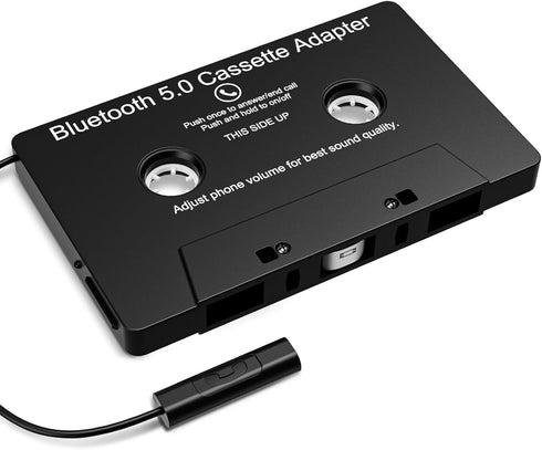 Mersoco Car Audio Bluetooth Wireless Cassette Receiver, Tape Player MP3 Bluetooth 5.0 Cassette