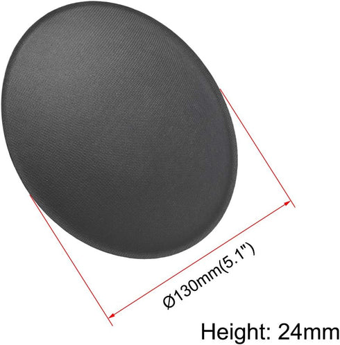 uxcell Speaker Dust Cap 130mm/5 Diameter Subwoofer Paper Dome Coil Cover Caps