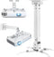 2-Be-Best Projector Ceiling Mount Wide Pipe Universal 3-in-1 Projector Wall Mount Bracket with