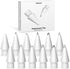 Inesore for Apple Pencil Tips Accessories with Exquisite Pen Tip Storage Box,Upgraded Tips
