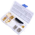 GeeekPi 220PCS Brass Standoffs M2.5 Hex Column Screw Nut Assortment Kit with Box for Raspberry Pi, Acrylic Washer