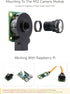 waveshare M12 5MP, 25mm M12 Long Focal Length Lens, Focal Length, Large Aperture, Compatible with Raspberry Pi Camera