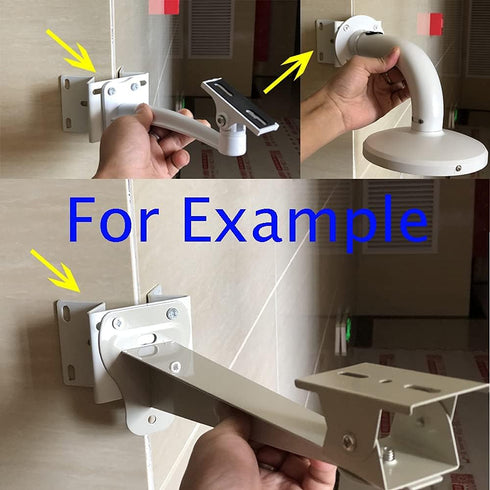 Exterior Wall Corner Mount Metal Bracket for CCTV Surveillance Camera Holder Adapter
