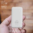 65W GaN USB C Charger, 2 Port Flat Wall Charger with PD3.0 & PPS, 3.28ft 100W Cable for MacBook, iPhone, White