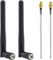 Kaunosta 433 MHz MHF1 SMA Male Antenna Kit 4-Pack, 2433MHz Radio Antenna 3dBi