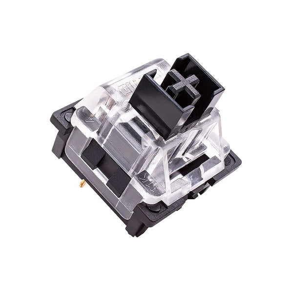32 Pieces OUTEMU Mechanical Black Switches, 3 Pins DIY Replacement for Mechanical Keyboards, Switch Puller Included