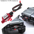 Woyisisi Winch, 1/10 Winch RC Car Scale RC Model Vehicle Crawler Car Accessory Metal with Remote Controller