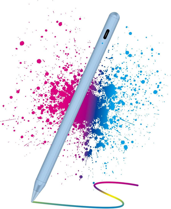 Stylus Pen for Apple iPad, Fast Charge Active Pencil with Palm Rejection, Compatible with 2018-2024 iPad Models