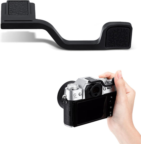 X-T50 Thumb Up Grip for Fujifilm X-T50 Camera, Aluminum Alloy Metal with Hot Shoe Cover Protector