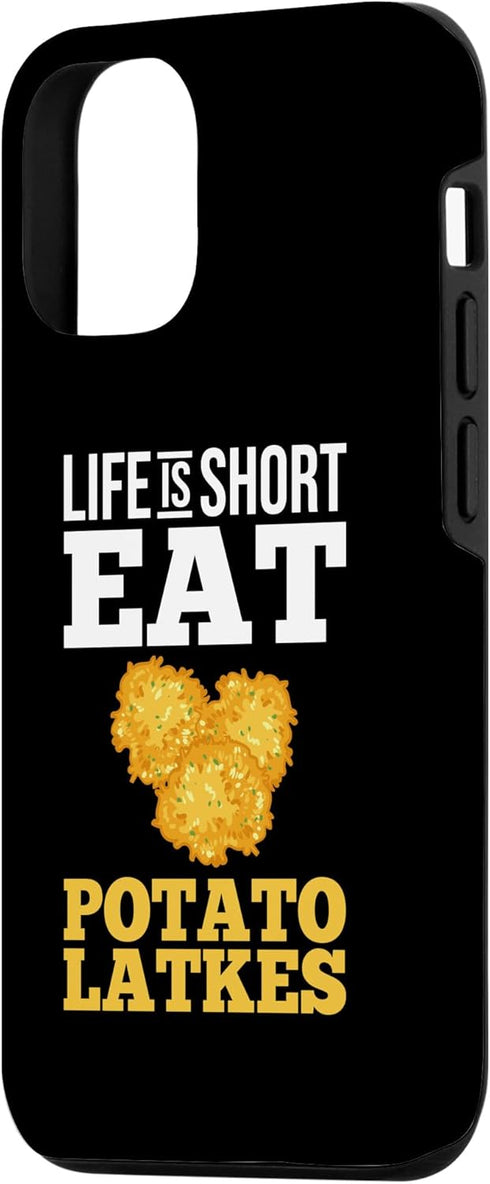 iPhone 14 Potato Latkes Jewish Food Pancake Recipe Case