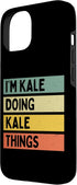 Personalized Gift Ideas Kale 15 I'm Kale Doing Kale Things Funny Personalized Quote Case for iPhone