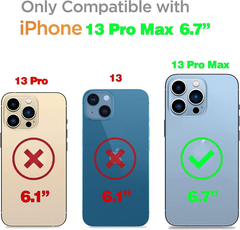 J.west Frosted Clear Case for iPhone 13 Pro Max 6.7", Cute Soft Slim Silicone Cover with Flower Design