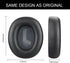 JBL E65 Replacement Ear Pads for JBL E65 (E65BT E65BTNC)/Live 650 (650NC 650BTNC)/Live 660 (660NC 660BTNC)/Duet NC Over-Ear Headphones, Earpads Cushions with Softer Leather (Black)