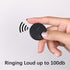 Bluetooth Smart Tag Tracker Key Finder with Key Chain and Separate Battery Compartment for Luggage Backpacks