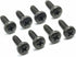 Replacement Screws, 1 Set of Metric Screws (Model RS-198132), Pan Head, Philips Drive, Black Plated, Pack of 8