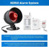 KERUI Standalone Home Office Shop Security Alarm System Kit, Wireless Loud Indoor/Outdoor Siren Horn with Remote Control