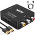 ABLEWE RCA to HDMI Converter, 1080P Mini RCA Composite CVBS Video Audio Adapter Supporting PAL/NTSC for TV/PC/PS3/Xbox