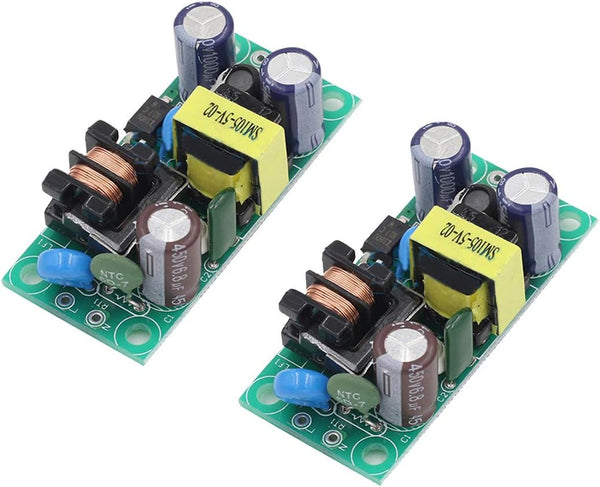 HiLetgo 2pcs AC-DC 220V to 5V Isolated Switching Power Supply Module Board