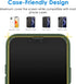 JETech 2-Pack Tempered Glass Screen Protector for iPhone 13/13 Pro 6.1", Full Coverage, HD Clear, Auto Alignment Tool.