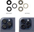3pcs/Set Camera Lens Replacement for iPhone 15 Pro Max 6.7 inch, Rear Glass Replacement with Pre-Installed Adhesive +