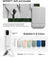 MOFT Phone Tripod Stand for iPhone 16/15/14/13/12 Series, Strong Magnets, Angle Adjustment, MagSafe Compatible, Seafoam