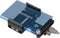 FANAUE SSD Mount Bracket with Cold Shoe Cable Clamp, 1.5"-2.1" for Samsung T5 T7 SSD, Compatible with BMPCC Camera Cage