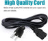 Saireed F2000 C1000 8ft Power Cable Replacement for Anker SOLIX Portable Power Station AC Cable
