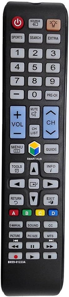 WINFLIKE TV Remote Control BN59-01223A, Compatible with Samsung Smart LED LCD HD TV