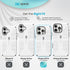 Speck 16 CandyShell Grip Case - iPhone Pro Slim MagSafe - White/Black