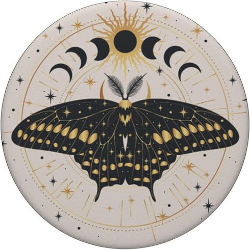 PopSockets Celestial Phone Grip - Lunar Moth Adhesive PopGrip