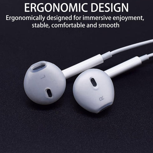EKIND 4 Pcs Anti-Slip Silicone Ear Cover Tips for iPhone 7/6S/6 Plus/5S/5C/5 Headphones (Clear)
