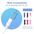 2 Pack 2.5mm Vancle DC Charging Cable USB to DC Fast Charger Cord for Beauty Instrument Charging Cable Massager Charger