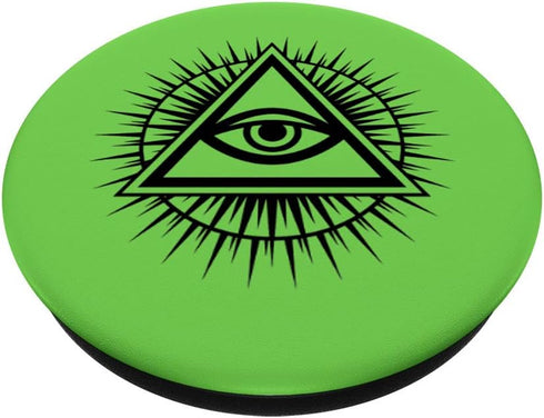 All Seeing Eye Third Eye Conspiracy Design - PopSockets PopGrip for Phones & Tablets