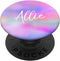 Allie Name Colorful Girl Universe Space Gift Cute Pink Blue PopSockets Swappable PopGrip