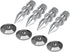 4 Pcs Speaker Spike Isolation Spikes Stand Foot HiFi Speaker Shockproof Cone Base Pads for Speaker Frame, Amplifier, CD DVD Player