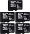 Silicon Power Elite 32GB MicroSD Card 5-Pack with Adapter