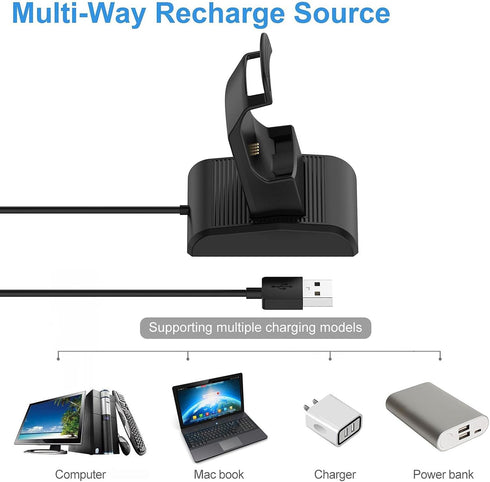 3.2 ft Wire USB Charging Dock Stand for ULT-G Golf Watch, Fast Charging Cable Compatible for TEC ULT-G Smart Watch