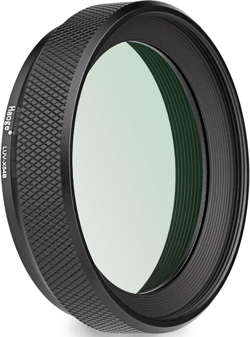 Haoge LUV-X54B Metal Lens Hood with MC UV Protection Multicoated Ultraviolet Lens Filter