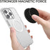 YYizibj Daisy Flower Magnetic Phone Grip,Compatible with Magsafe Collapsible Mobile Stand Holder for Smartphone