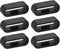 Fastener Rings for Garmin vivosport/Approach X10,X40/Forerunner 255S,265S,45S/Venu 2S,3S/Vivoactive 4S Bands, Black