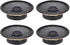 uxcell 0.5W 8 Ohm 50mm Dia Round Shape Magnetic Speaker Replacement Loudspeaker 4pcs