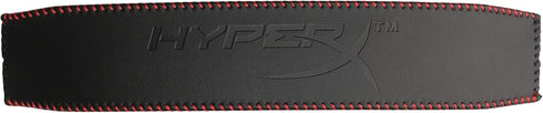 kwmobile Headband Cushion Pad Compatible with Kingston HyperX Cloud Alpha Headphones, PU Leather Cushion (Black)