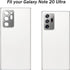 Note 20 Ultra Back Glass Replacement for Samsung Galaxy Note 20 5G N986U All Carriers Housing Door Panel Cover with Camera Lens Adhesive Tape and Repair Tool Kits (Mystic White)