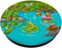 Cute Bugs Butterflies Turtle A Frog And Ladybug Dragonfly PopSockets PopGrip: Swappable Grip for Phones & Tablets