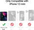 JETech Magnetic Slim Shockproof Phone Case for iPhone 13 Mini 5.4-Inch, Compatible with MagSafe (Black)